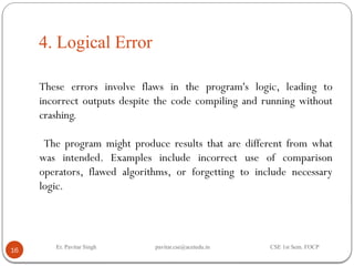 PPT 2 Compiling , Types of Errors.pptx