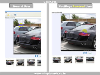 www.simpletools.co.in CoolKeys Normal User CoolKeys  Powered  User 