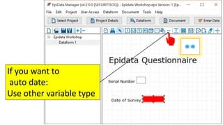If you want to
auto date:
Use other variable type
 
