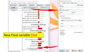 New Float variable Chol
 