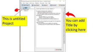 This is untitled
Project
You can add
Title by
clicking here
 