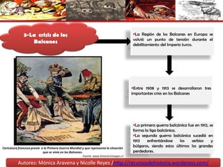 La Triple Alianza y la Triple Entente.