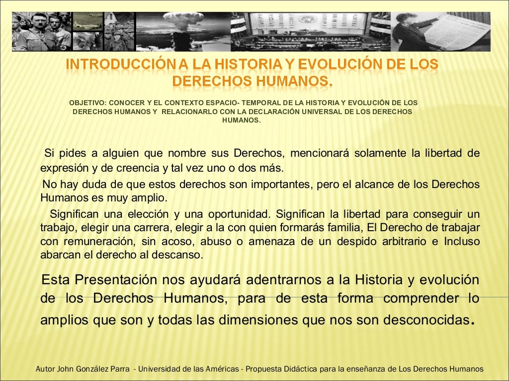 PowerPoint 2 Historia y Evolción de los Derechos Humanos PowerPoint 2 Historia y Evolción de los Derechos Humanos