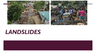 LANDSLIDES
 
