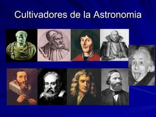 Cultivadores de la Astronomia 