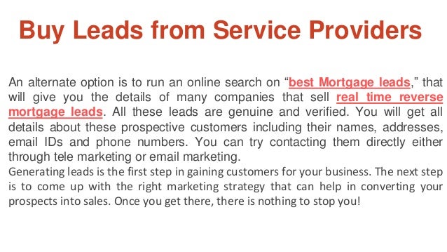 Best Way to Find Your Mortgage Live Transfer Leads