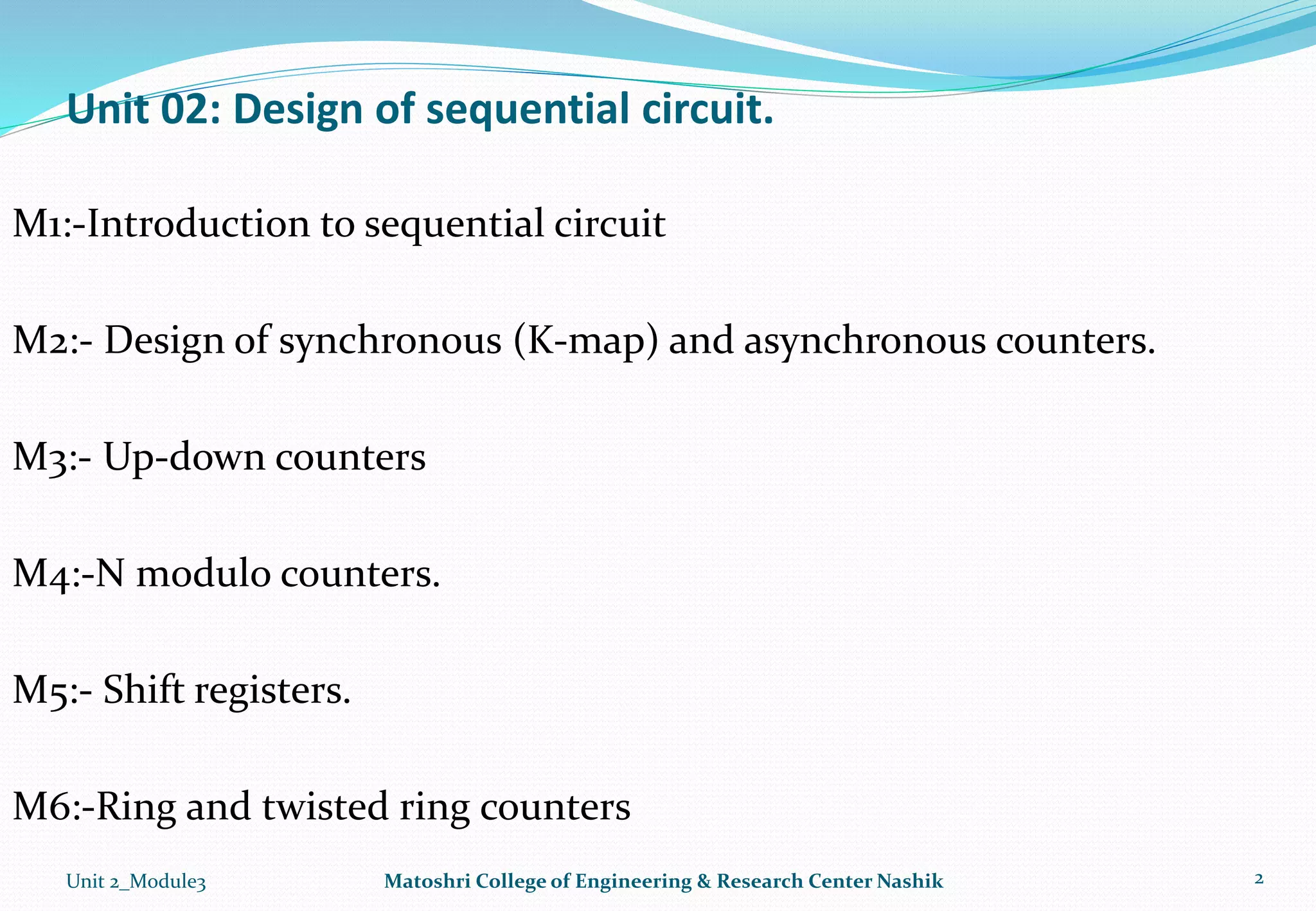Module3: UP/Down counter | PPTX
