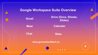 Google Workspace Reseller | Google Workspace Services | PPTX