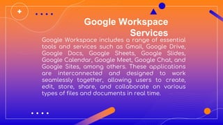 Google Workspace Reseller | Google Workspace Services | PPTX