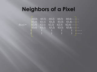 digital image processing pixel relationships.pptx