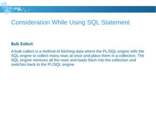 SQL Tunning | ODP