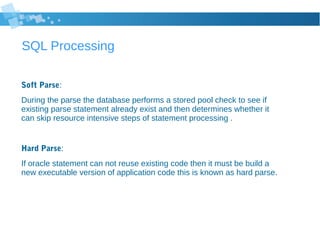 SQL Tunning | ODP