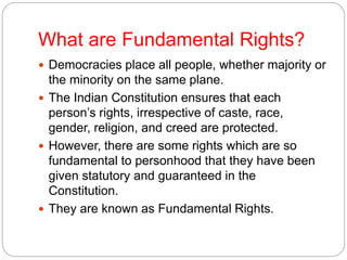 Human rights and fundamental rights | PPTX