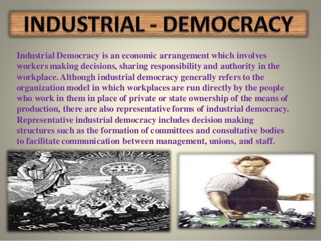 Trade Union Representative >> industrial democracy Trade Union Representative >> industrial democracy