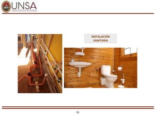 19
INSTALACIÓN
SANITARIA
 