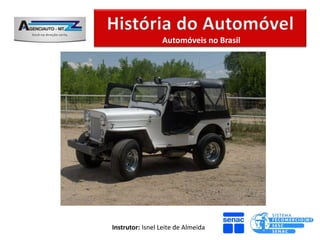 Automóveis no Brasil




Instrutor: Isnel Leite de Almeida
 