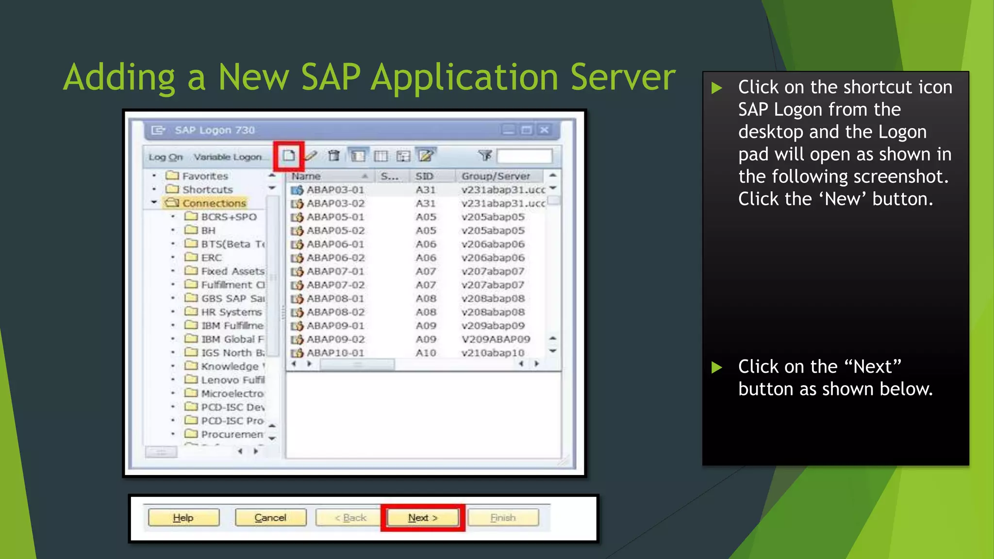SAP GUI and Navigation - Quick Guide | PPTX