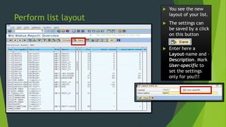 Sap Gui Navigation Tutorial SAP GUI and Navigation - Quick Guide | PPTX