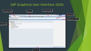 SAP GUI and Navigation - Quick Guide | PPT
