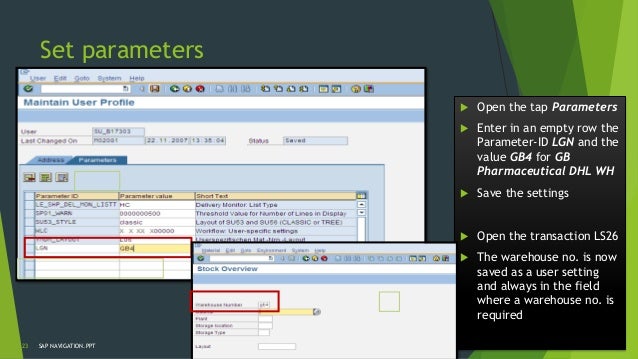 user manual basic sap navigation Sap navigation training locate and describe the basic functions of the sap r/3 screen elements send a message to another sap user. user manual basic sap navigation Sap navigation training locate and describe the basic functions of the sap r/3 screen elements send a message to another sap user.