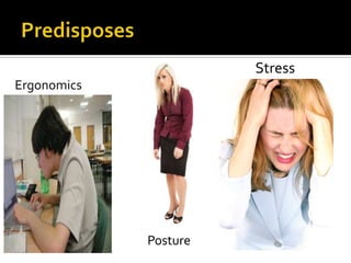 Stress
Posture
Ergonomics
 