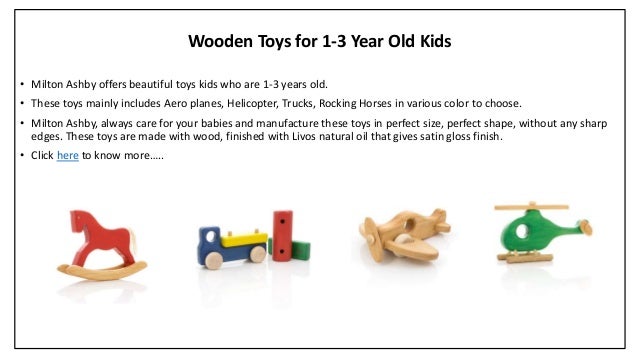 Unique Wooden Toys for Kids - Milton Ashby