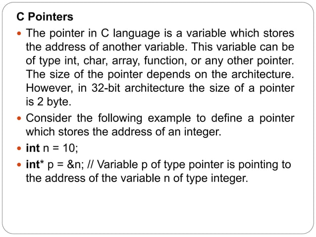 C Programming Unit-4 | PPTX