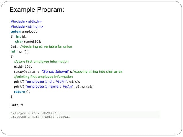 C Programming Unit-4 | PPTX