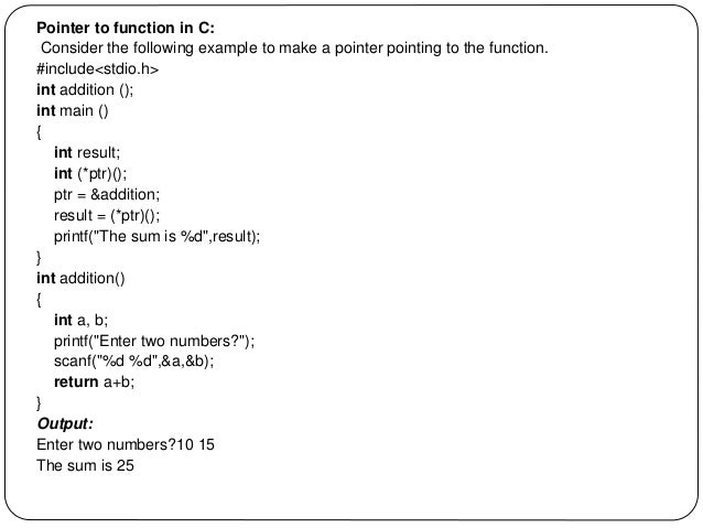 C Programming Unit-4