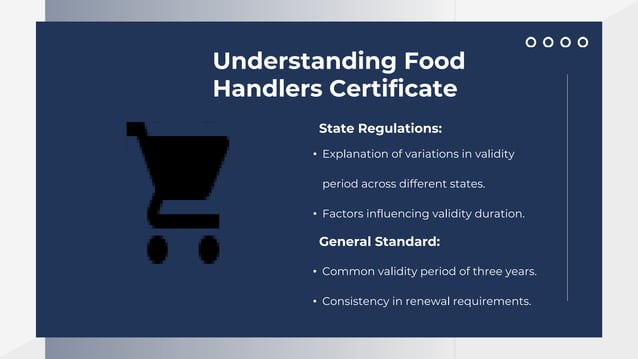 Understanding Food Handler's Certificate | PPT