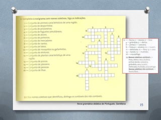 Nova gramática didática de Português, Santillana
                                                   15
 