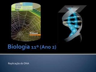 Biologia 11º (Ano 2) Replicação do DNA 