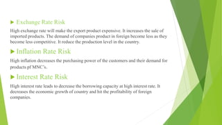 Assessing and Dealing with Country Risk | PPTX