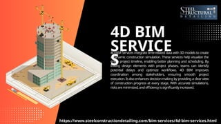 4D Building Information Modeling Services | PPTX