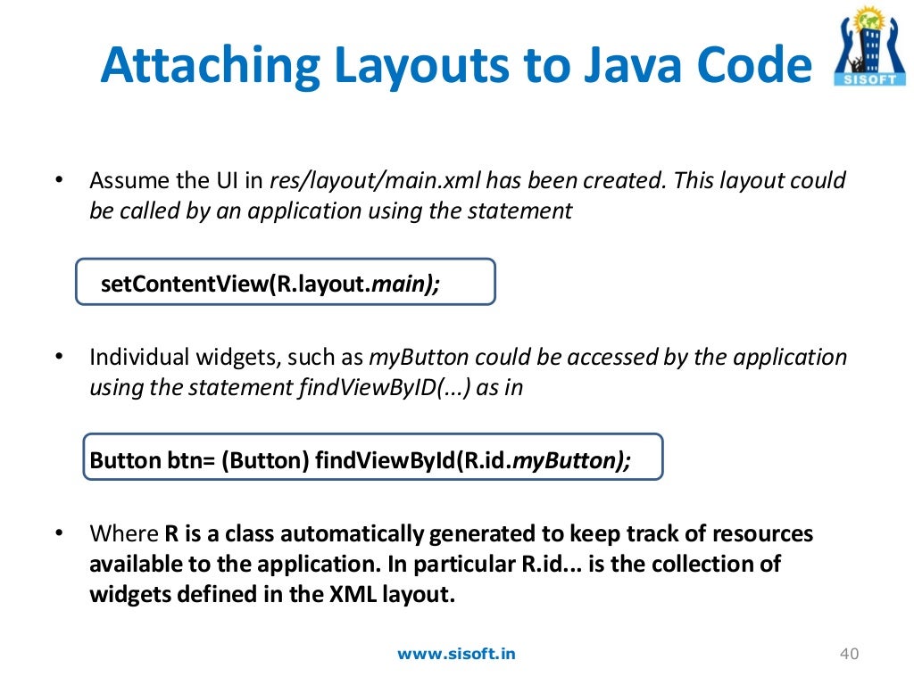 Android Screen Containers & Layouts