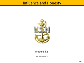 PPT 5.1 INFLUENCE AND HONESTY.PPTX.PDF