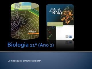 Composição e estrutura do RNA
 