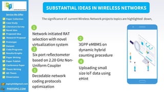 Master Thesis in Wireless Network Projects | PPTX