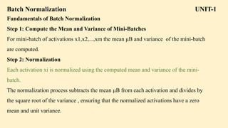PPT 5 weight initialization methods, Batch Normalization, its ...