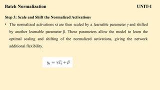PPT 5 weight initialization methods, Batch Normalization, its ...