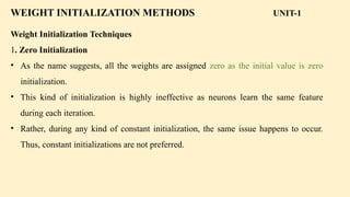 PPT 5 weight initialization methods, Batch Normalization, its ...