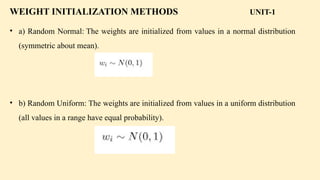 PPT 5 weight initialization methods, Batch Normalization, its ...