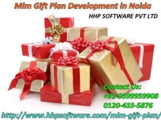 Mlm Software, Mlm Gift Plan Development in Noida 0120-433-5876
