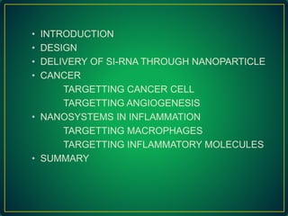 NANO TECHNOLOGY IN DRUG DELIVERY SYSTEM | PPTX
