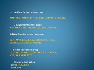 8085 microprocessor presentation for unit 1 | PPTX