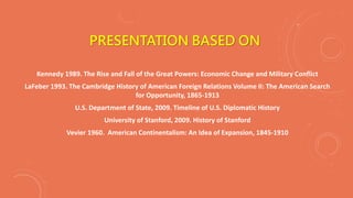 CAMBRIDGE AS HISTORY: USA AS A GREAT POWER AT 1914 | PPTX