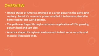 CAMBRIDGE AS HISTORY: USA AS A GREAT POWER AT 1914 | PPTX