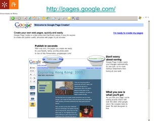 http://pages.google.com/
 