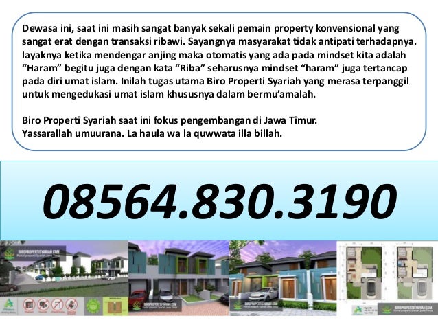 085648303190, Biro Properti Syariah (Rumah, Ruko, Tanah 