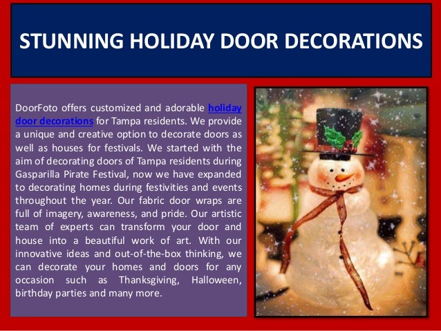Get The Holiday Door Covers